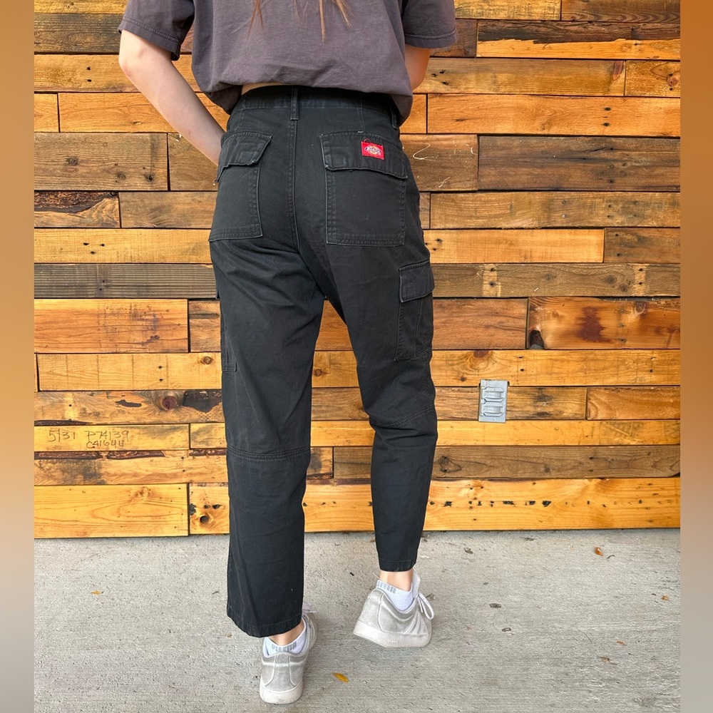 Vintage Dickies Black Cargo Pants